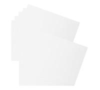 IMIKEYA Tarjetas de visita comerciales de sublimación en blanco, doble cara, plástico PET, 10 piezas para tarjetas imprimibles por ambas caras