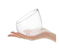 IMIKEYA Tarro de Vidrio para Terrario Tapa, Botella Ecológica de Vidrio Borosilicato Resistente, Decoración Creativa para Plantas de Interior y Exteriores