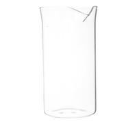 IMIKEYA Taza de Prensa de Café de Vidrio de 350ml Diseño con Vertedor y Resistencia al Desgaste para Uso en Té y Café