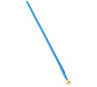 IMIKEYA Tensor para Guitarra Barras de Armadura de Metal 457mm Azul Ruedas Doradas, Ajuste Preciso para Guitarra Eléctrica, Luthier, Principiante y Profesional