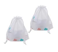 IMIKEYA Toallitas Faciales Desechables de Algodón 2 Piezas Suaves y Ultra Delgadas Toalla de Viaje Multiuso para Limpieza Facial y Cuidado Piel