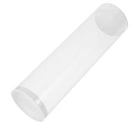 IMIKEYA Tubo de Bádminton Bote de Bolas Transparente con Tapa, Plástico, Portátil, para Guardar Varios Volantes, Accesorios DIY, para Viaje y Entrenamiento de Golf