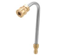 IMIKEYA Varilla Dorada de Alta Presión Lavadora Extensión para Portátil | Acero Inoxidable, Instalación Fácil y Sujeción Estable, Decoracion Verano, Uso Práctico en Limpieza Color Aleatorio