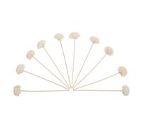 IMIKEYA Varillas Difusoras de Ratán 10 Piezas Aroma Natural para Difusor de Aceites Esenciales, Palitos Aromáticos de Fibra, Ideales para Aromaterapia en Hogar, Oficina y Dormitorio