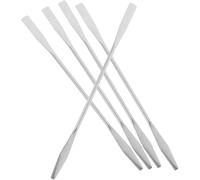 IMIKEYA Varillas Mezcladoras 5 Piezas de Acero Inoxidable de Maquillaje para Mezclar Pigmentos y Cosméticos en Uñas y Pintura Artística