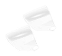 IMIKEYA Visera Casco Moto Transparente Lente Protección Integral Antiviento Antirayaduras para Motocicleta y Bici Eléctrica