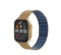 IMIKI Frame Pro SF1 - Reloj inteligente para hombre y mujer - Pantalla AMOLED de 2,1 pulgadas, conectividad Bluetooth, correa magnética, medición de oxígeno en sangre y frecuencia cardíaca, Android e