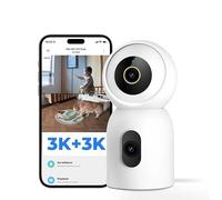 IMILAB Cámara WiFi para Interiores C30 360°/110° 3K Noche Blanco