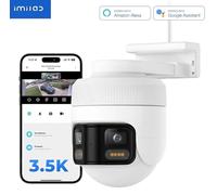 Imilab Outdoor WiFi Kamera EC6 Panorama 3.5K 344?/180? wei? (CMSXJ115A)