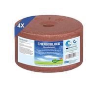 imima Mineral Lick Horse ENERGOBLOCK Salt Lick Set 4 x 3kg - Piedras para lamer Sal para Caballos, ovejas, Cabras, Caza y Ganado - Piedra Mineral para lamer Sal