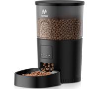 IMIPAW Comedero Gato Automático, 3L Dispensador Comida Gatos y Perros, Control de App, 1-10 Comidas al Día, Liofilizados Compatibles - El Asistente Ideal para los dueños de Mascotas