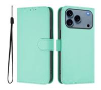 IMIRST Funda para iPhone 2025 Pro con Tapa de Cuero PU Cierre Magnético, Ranura para Tarjeta, Soporte Plegable Funda Libro Carcasa Cover para Apple iPhone 2025 Pro 6.3'', YBCS Sky Blue