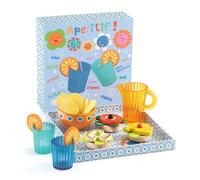 Imitación Set aperitivo Mia & Léo - Juego de cocina de madera - Djeco - Desde 3 años