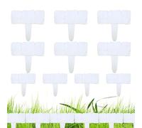 Imitation Stone Garden Fence, 10 Pieces DIY Garden Edging Border, Faux Stone Edging for Landscaping, Artificial Stones Block Edging25x23cm for Lawn Flower Beds