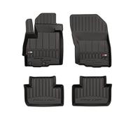 IMJ-Global Alfombrillas de goma para coche ProLine 3D a medida, compatibles con Citroën C4 Aircross 2012-2017, juego completo de alfombrillas de coche TPE para mejorar el aspecto y la deportividad