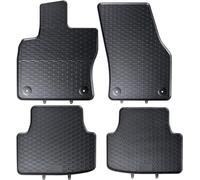 IMJ-Global BeeLine - Alfombrillas para coche de goma a medida, compatibles con Audi Q3 II desde 2018 en adelante, juego completo de alfombrillas para coche para mejorar el aspecto y el deporte