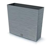 IMJ-Global Maceta para plantas de interior moderna, maceta de exterior rectangular de plástico resistente de 44 litros (58 x 18 x 49,8 cm), macetas para plantas ideales para casa, balcón, jardín