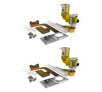 IMM Válvula de entrada de agua de repuesto para máquinas de hielo Manitowoc 000009123 115 V, paquete de 2