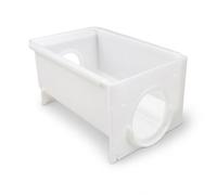 IMM W10850492 - Contenedor de agua y hielo de repuesto para refrigeradores | Compatible con frigoríficos Whirlpool Kenmore Maytag Amana, sustituye a W10670844 W10138193 WPW10850492 AP5989704