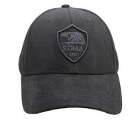 IMMA AS Roma Crest Embroidery Eco-Aclantara Cap - Black