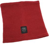 IMMA AS Roma Crest Leather Patch Knited Warm Nock - Burgundy