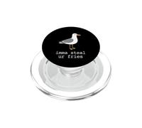 Imma Steal Ur Fries Divertidos Aperitivos de Verano en la Playa de gaviotas PopSockets PopGrip para MagSafe