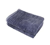 Immaculate Textiles Toallas de baño de bambú - Paquete de 2 - 74 x 34 cm - 700 g/m² - 100% bambú: calidad de hotel/spa: extra suave, altamente absorbente y de secado rápido (gris)