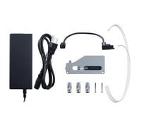 Immdinogo AMS 2Pro - Kit de actualización para BambuLab X1/X1C/X1E/P1P/P1S: adaptador de conmutación de alimentación de 24 V 4 A con cable bus búfer de filamento, conector de tubo PTFE de 4 pines