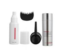IMMETEE Hair Building Growth Fiber Kit Unisex hair thickener denser with comb for BaldingBlack