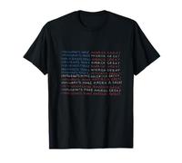 Immigrants Make America Great Bandera Americana Camiseta