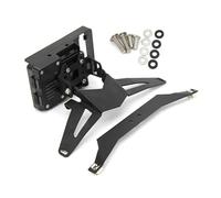 IMMLSX Barra Soporte Navegación para BMW R 1200 RT para R1200RT Anterior A 2009 Soporte Navegación Navegador GPS Motocicleta Teléfono Carga USB(A Set)