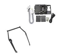 IMMLSX Barra Soporte Navegación para NC700D para NC750D NC 700 D NC 750 D 2014-2020 Motocicleta USB para Cargador Soporte para Teléfono Móvil Soporte De Navegación(B and 12mm)