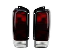 IMMLSX Coche Piloto Trasero Para Jeep Para Cherokee XJ 1997-2001 Luces Traseras Lente De Humo Rojo Conjunto Lámparas Izquierda Derecha(3 hole at back)