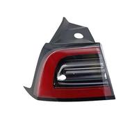 IMMLSX Coche Piloto Trasero Para Tesla Para Modelo 3 Y 2021-2024 E * U Señal Giro Advertencia Trasera Amarilla Lámpara Freno Parada Coche Montaje Luz Led 4 Pines(Only 1 Outer Left)