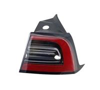 IMMLSX Coche Piloto Trasero Para Tesla Para Modelo 3 Y 2021-2024 E * U Señal Giro Advertencia Trasera Amarilla Lámpara Freno Parada Coche Montaje Luz Led 4 Pines(Only 1 Outer Right)