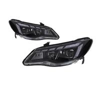 IMMLSX Faros Principales Automóvil Para Civic FD2 2006-2012 Conjunto De Faros Delanteros Con Lentes LED Y Luces De Circulación Diurna(Left-hand drive)