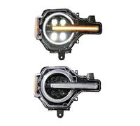 IMMLSX Faros Principales Automóvil Para Ford Para Bronco Faros 2020-2024 LED Proyector Faro Luz De Circulación Diurna Accesorios Automotrices Luces Coche(LED headlights)