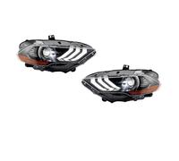 IMMLSX Faros Principales Automóvil Para Ford Para Mustang 2018-2022 Faro Delantero DRL Faros Señal Giro Plug And Play Par Conjunto Faros LED Coche(Normal Version LHD)