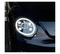 IMMLSX Faros Principales Automóvil Para VW Para Beetle 2013-2021 Conjunto Lámparas Delanteras Coche Estilo Diamante Cristal Faros LED Coche Accesorios Lentes