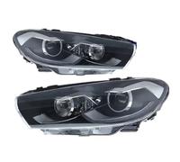 IMMLSX Faros Principales Automóvil Para Vw Para Scirocco R 2009-2017 Conjunto Faros LED Coche Lente Bifocal Lámpara Señal Parpadeante Accesorios Par Luces(R)