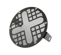 IMMLSX Motocicleta Protector Faros Para CB150 R 18 7 Pulgadas Protector De Cubierta De Luz De Rejilla De Faro De Motocicleta(Gray)