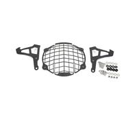 IMMLSX Motocicleta Protector Faros Para Royal Para Enfield Para Himalayan 2016-2021 Motocicleta Aluminio Faro Rejilla Protector Lámpara Delantera Parrilla Cubierta Cabeza Luz