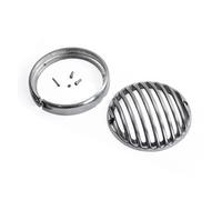 IMMLSX Motocicleta Protector Faros Para Sportster Para Iron 883 1200 Motocicleta 5,75 "cubierta De Rejilla De Faro 5-3/4" Protectores De Luces Delanteras(Chrome)