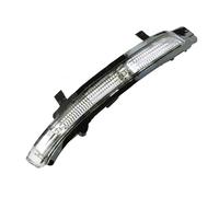 IMMLSX Para Skoda Para Octavia 1Z3 Para Hatchback 2009-2013 Espejo Retrovisor Luz De Giro Lente Transparente Carcasa Plateada 3T0949102 Intermitente Retrovisor(Right)