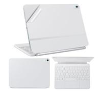 IMMOENUC Adhesivo protector para iPad Air M3 2025 (A3268/A3269) de 13 pulgadas, teclado mágico de 3 lados, cobertura ull, calcomanías de vinilo autoadhesivas, precortadas (parte superior/inferior