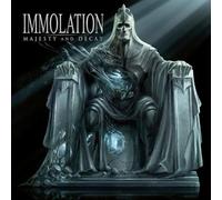 Immolation - Majesty And Decay Azul Transparente)