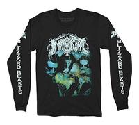 Immortal 'Blizzard Beasts' (Black) Long Sleeve Shirt (Large)
