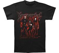 Immortal Damned In Black Unisex 100% Cotton Short-Sleeve T-Shirts Black M