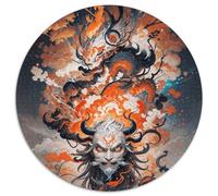 Immortal Heroes Fantasy 1000 Piezas Rompecabezas Portrait-Puzzle Imágenes Vibrantes Desafiante Y Educativo Puzzle Herausforderungsspielzeug Für Die Ganze Familie 1000pcs (67.5x67.5cm)