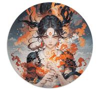 Immortal Heroes Fantasy 1000 Piezas Rompecabezas Portrait-Puzzle Imágenes Vibrantes Liberador De Estrés Puzzle Herausforderungsspielzeug Für Die Ganze Familie 1000pcs (67.5x67.5cm)